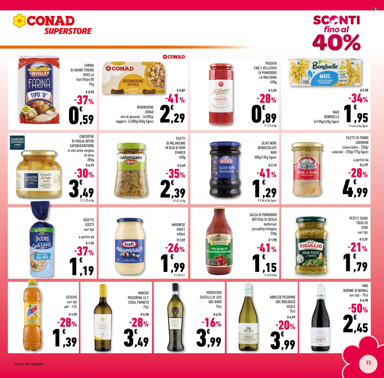 Leták Conad Superstore - 26.8.2026 - 8.9.2026. Strana 13