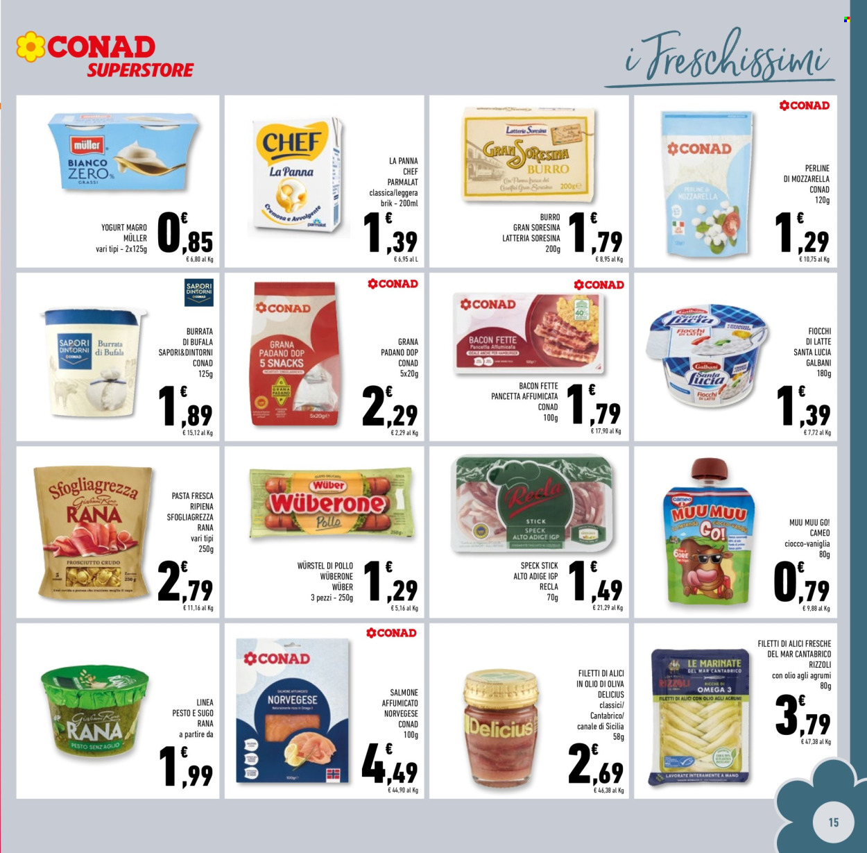 Leták Conad Superstore - 26.8.2026 - 8.9.2026. Strana 15