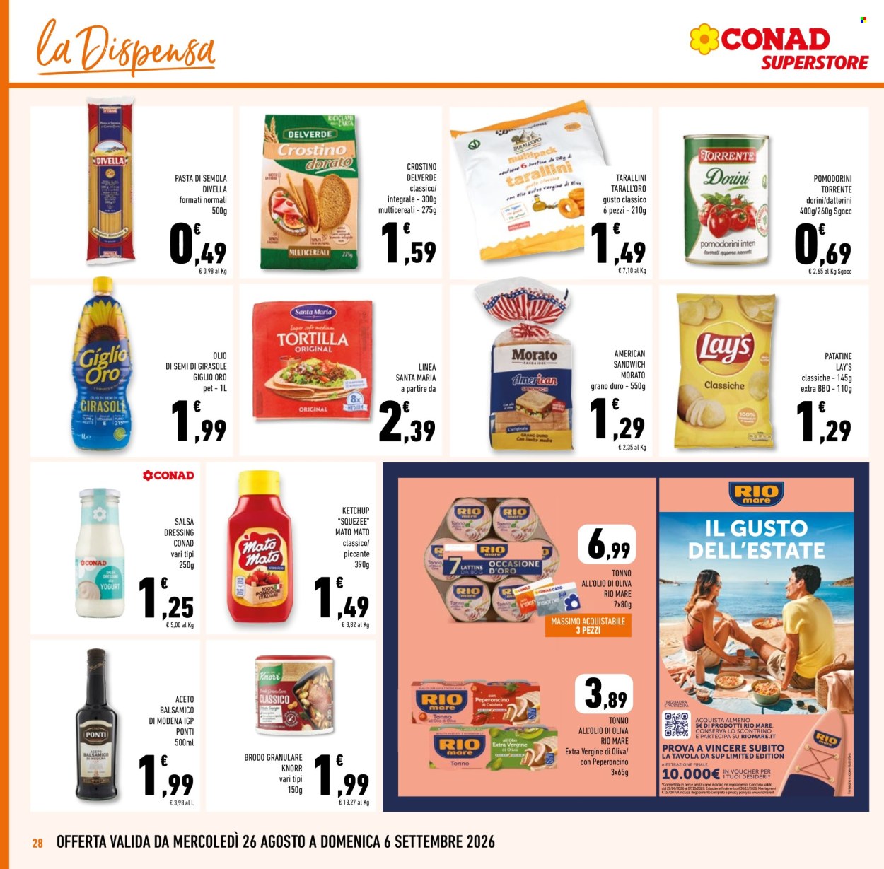 Leták Conad Superstore - 26.8.2026 - 8.9.2026. Strana 28