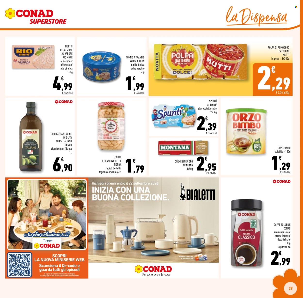 Leták Conad Superstore - 26.8.2026 - 8.9.2026. Strana 29