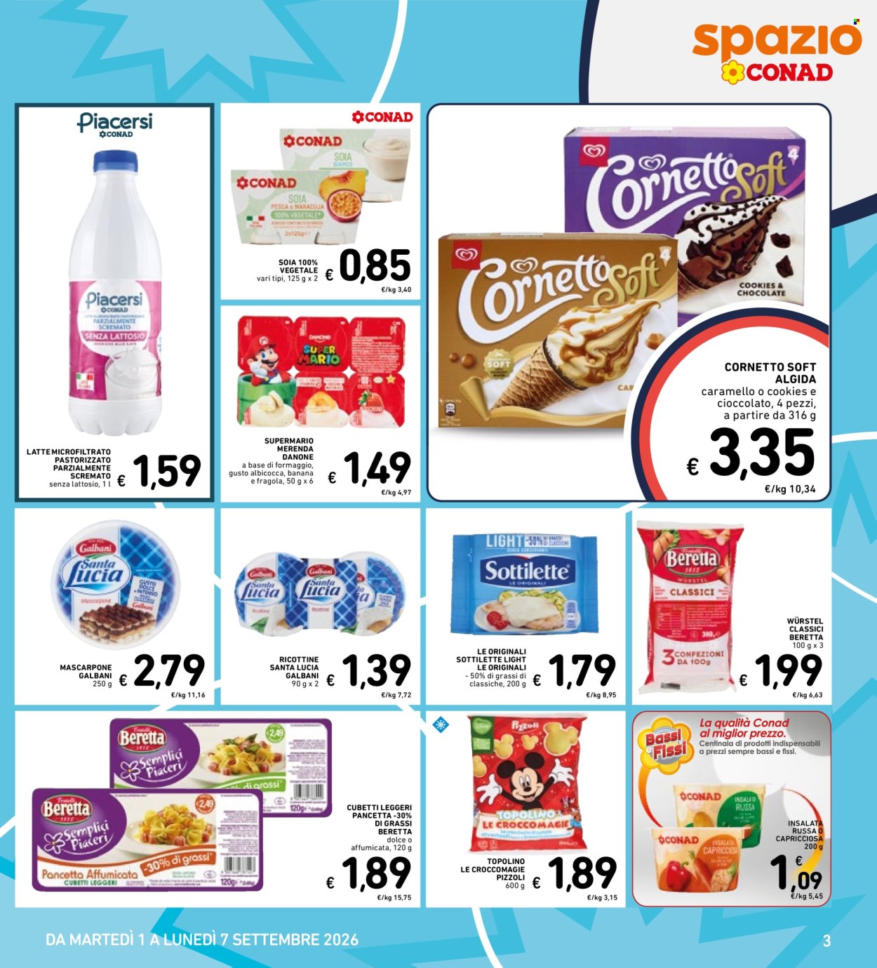 Volantino Spazio Conad - 1/9/2026 - 7/9/2026. Pagina 3