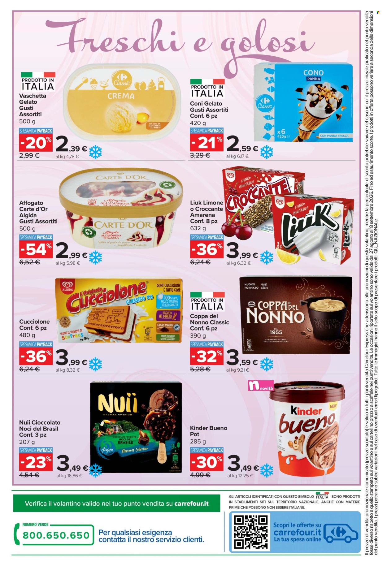 Volantino Carrefour - 27/8/2026 - 8/9/2026. Pagina 18