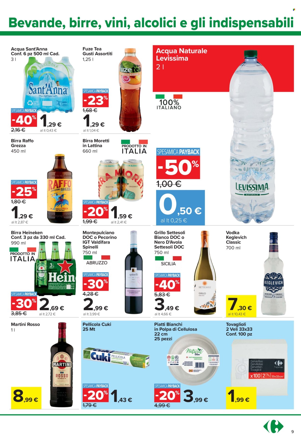 Volantino Carrefour - 27/8/2026 - 8/9/2026. Pagina 9
