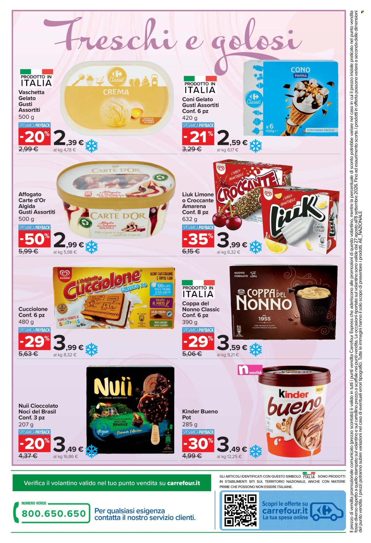 Leták Carrefour - 27.8.2026 - 8.9.2026. Strana 20