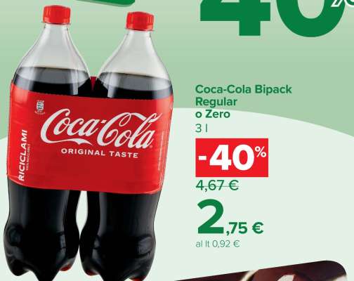 Coca Cola Bipack Regular o Zero