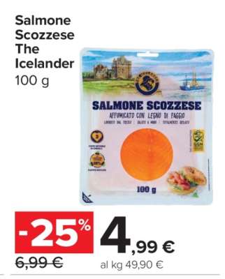 SALMONE SCOZZESE THE ICELANDER