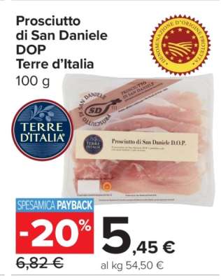 Prosciutto di San Daniele DOP Terre d'Italia