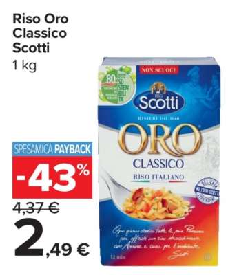 Riso Oro Classico Scotti