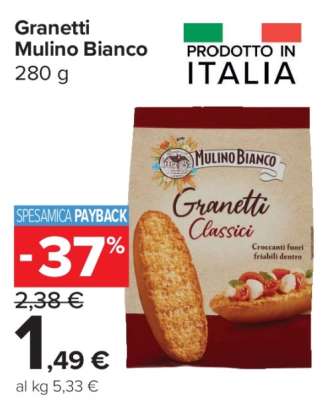 GRANETTI MULINO BIANCO
