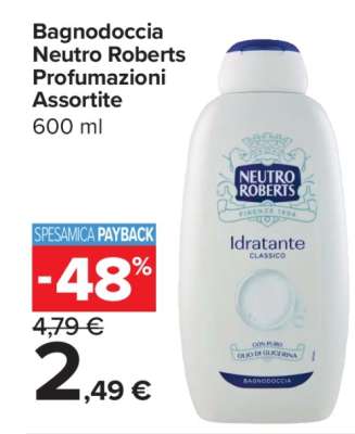 Bagnodoccia Neutro Roberts Profumazioni Assortite