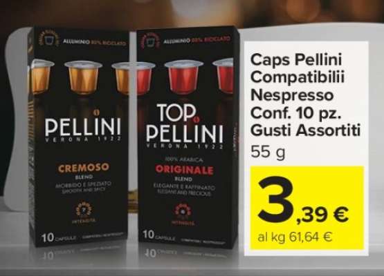Caps Pellini Compatibili Nespresso