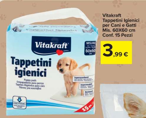 Vitakraft Tappetini Igienici
