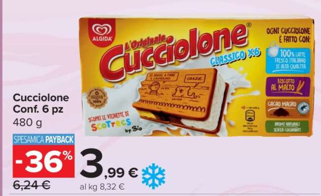 Cucciolone Conf. 6 pz