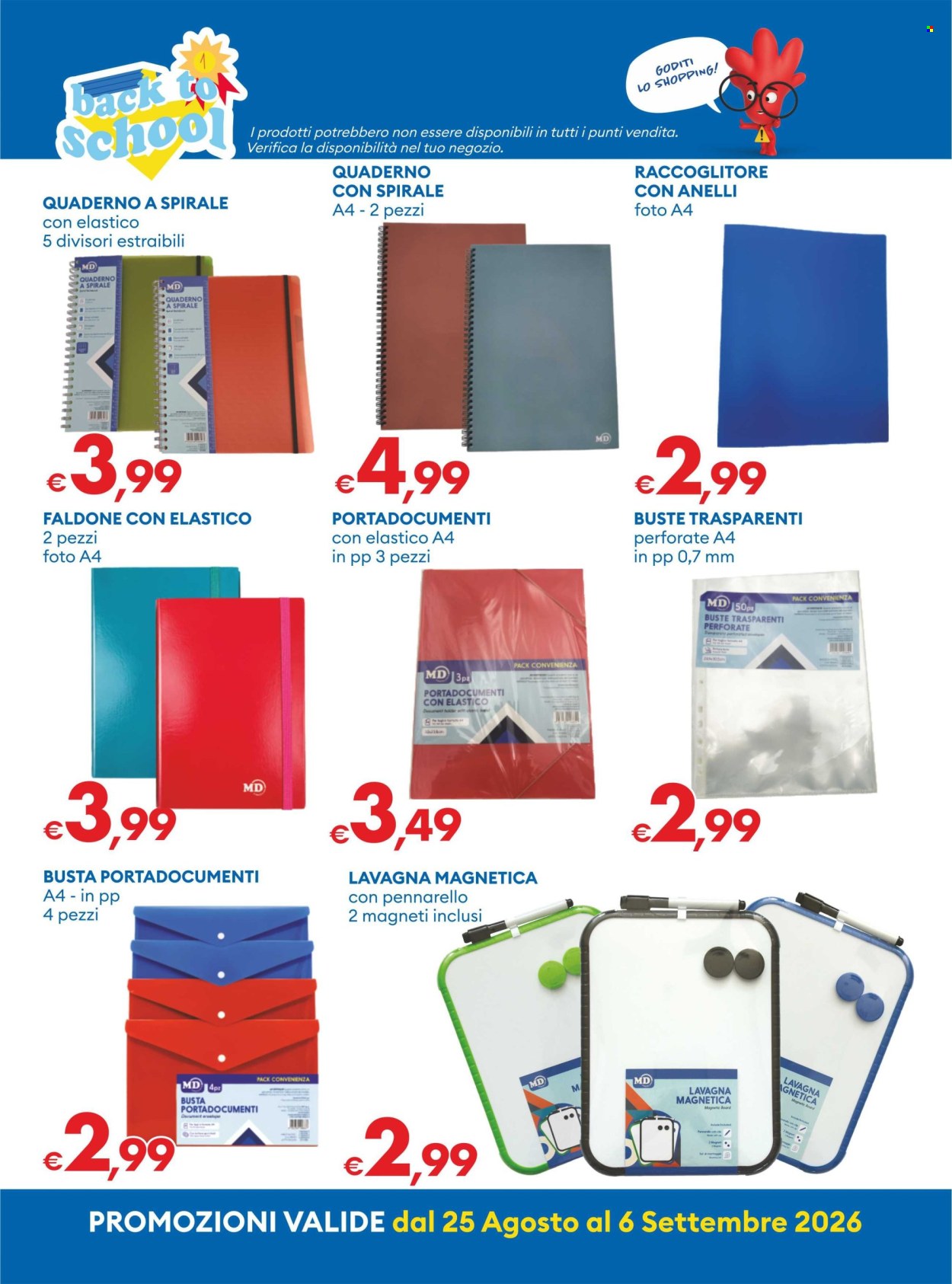 Volantino MD Discount - 25/8/2026 - 6/9/2026. Pagina 27