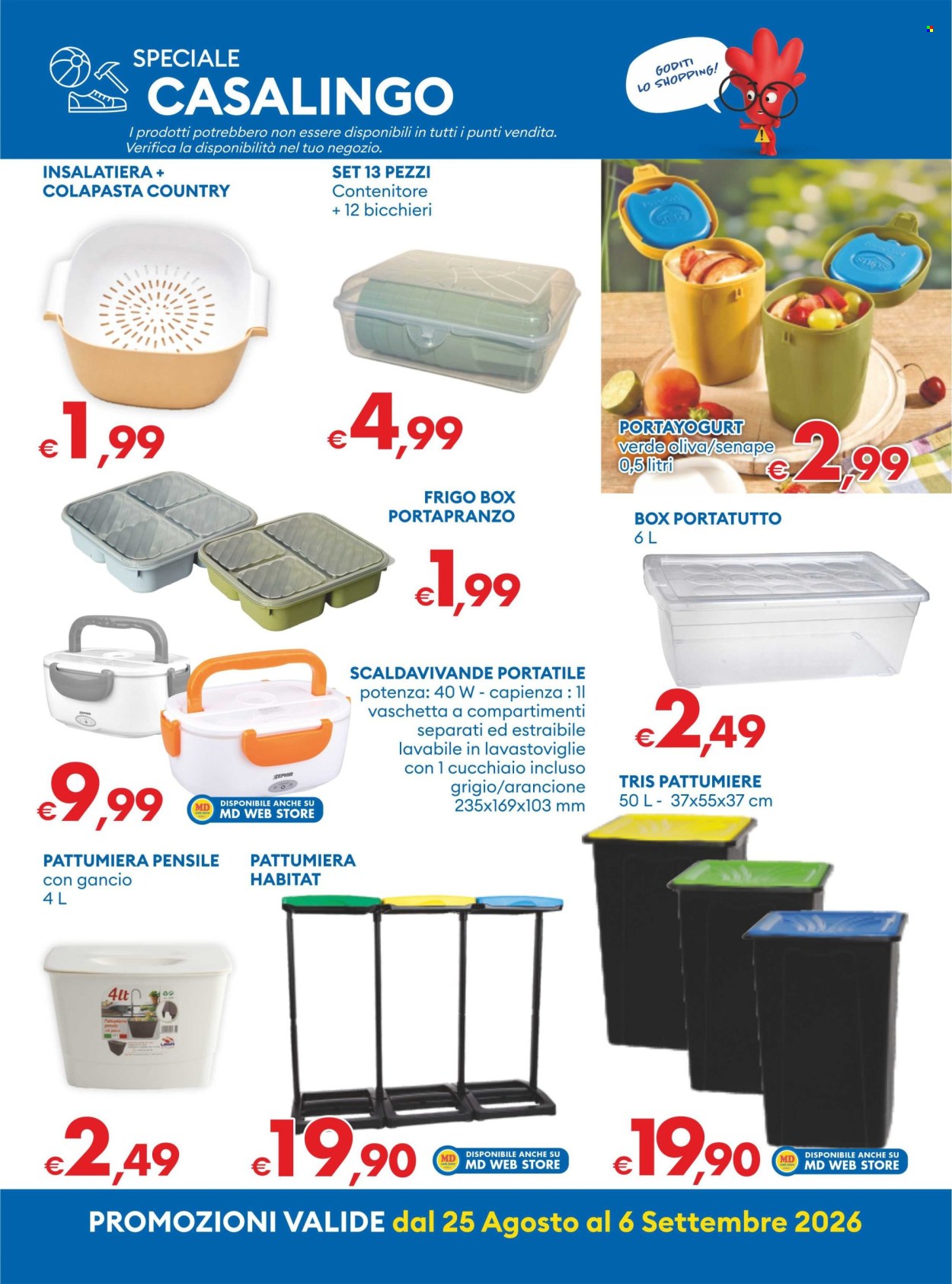 Volantino MD Discount - 25/8/2026 - 6/9/2026. Pagina 29