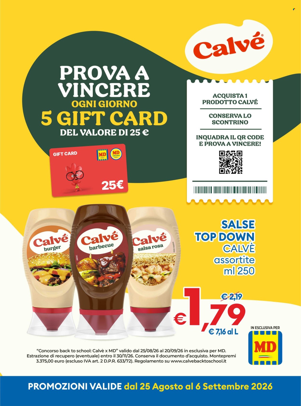 Volantino MD Discount - 25/8/2026 - 6/9/2026. Pagina 22