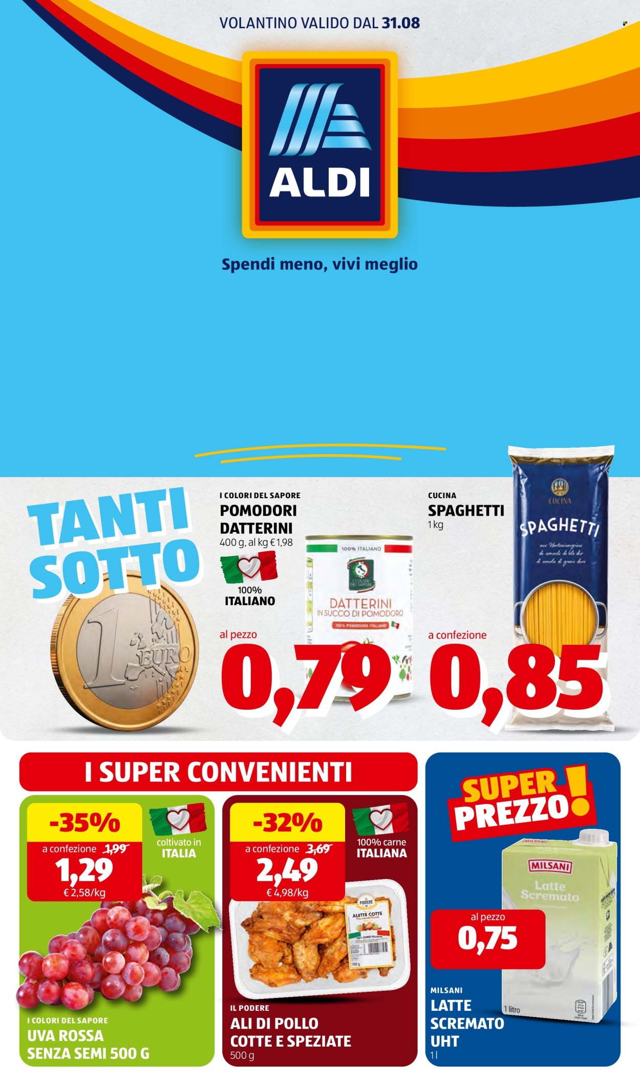 Volantino Aldi - 31/8/2026 - 6/9/2026. Pagina 1