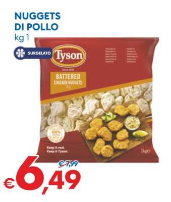 NUGGETS DI POLLO