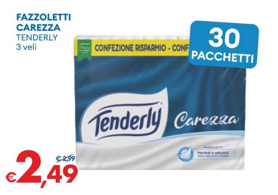 FAZZOLETTI CAREZZA