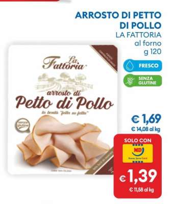 ARROSTO DI PETTO DI POLLO