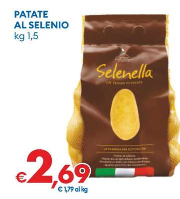 Patate al Selenio