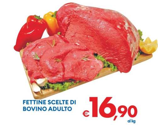 Fettine Scelte Di Bovino Adulto