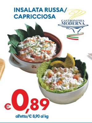 INSALATA RUSSA/CAPRICCIOOSA