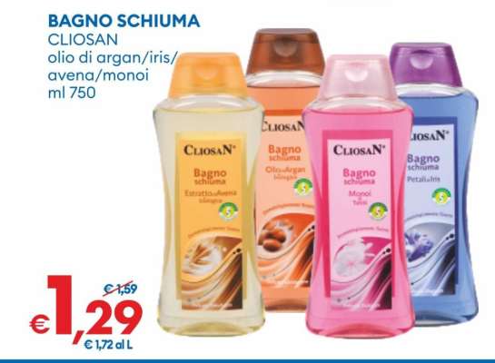 Bagno schiuma