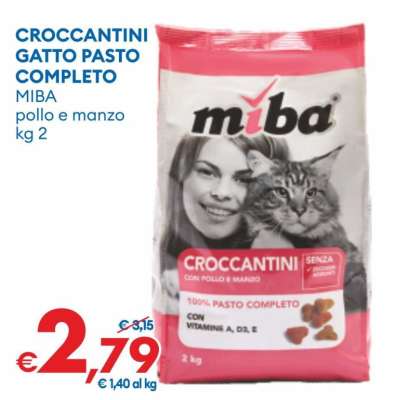 CROCCANTINI GATTO PASTO COMPLETO