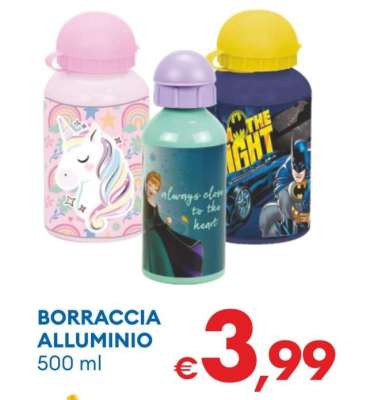 BORRACCIA ALLUMINIO