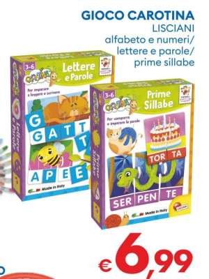 GIOCO CAROTINA