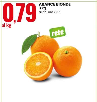 ARANCE BIONDE