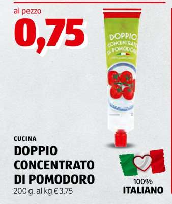 DOPPIO CONCENTRATO DI POMODORO