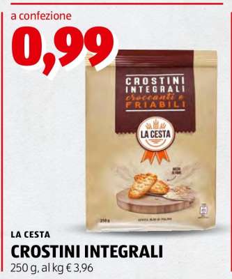 Crostini integrali
