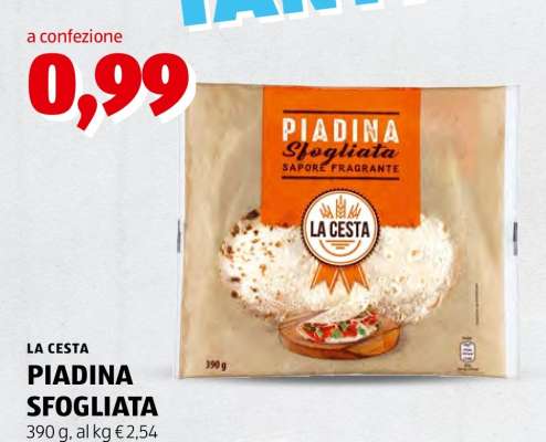 PIADINA SFOGLIATA