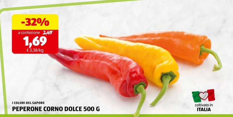 PEPERONE CORNO DOLCE 500 G