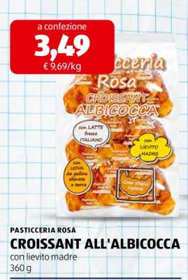 CROISSANT ALL'ALBICOCCA