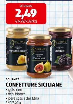 GOURMET CONFETTURE SICILIANE