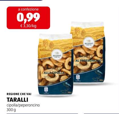 REGIONE CHE VAI TARALLI