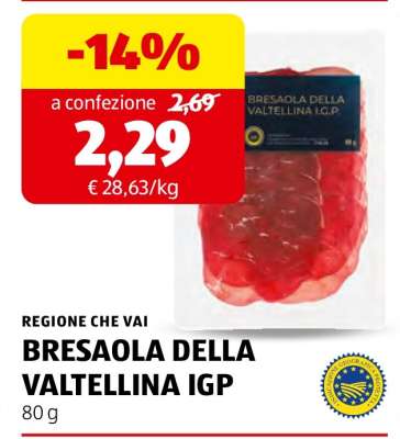 Bresaola della Valtellina IGP