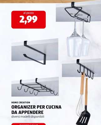 ORGANIZER PER CUCINA DA APPENDERE