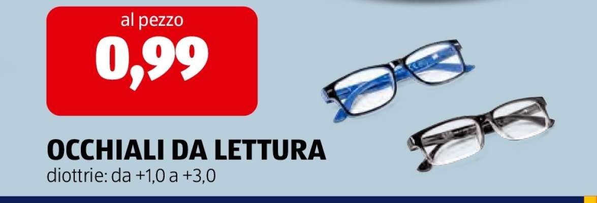 Occhiali da lettura