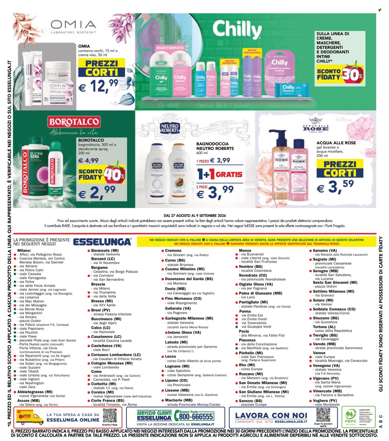 Volantino Esselunga - 27/8/2026 - 9/9/2026. Pagina 28