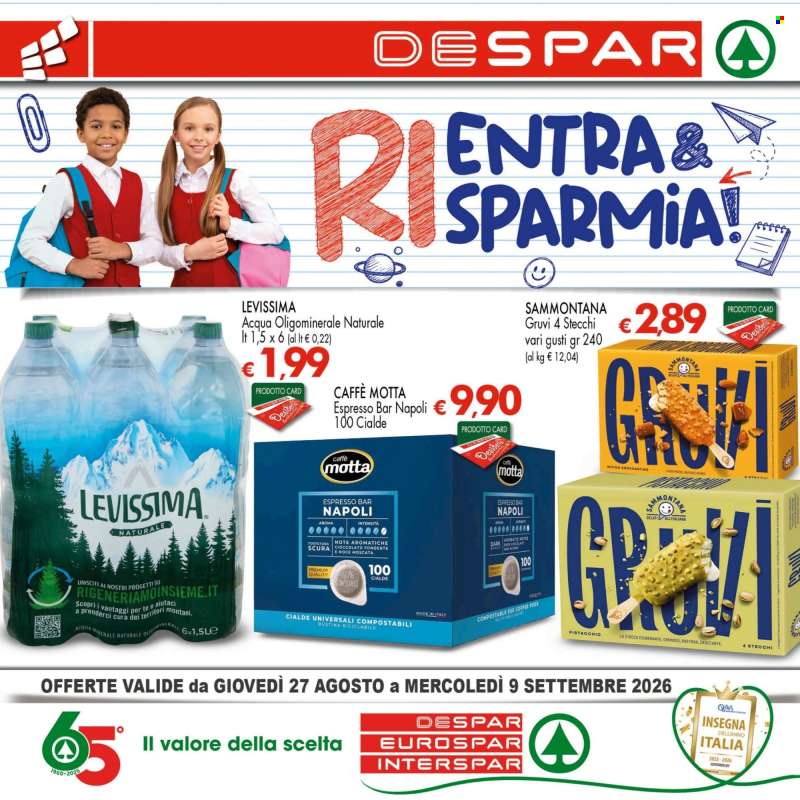 Volantino Despar - 27/8/2026 - 9/9/2026.