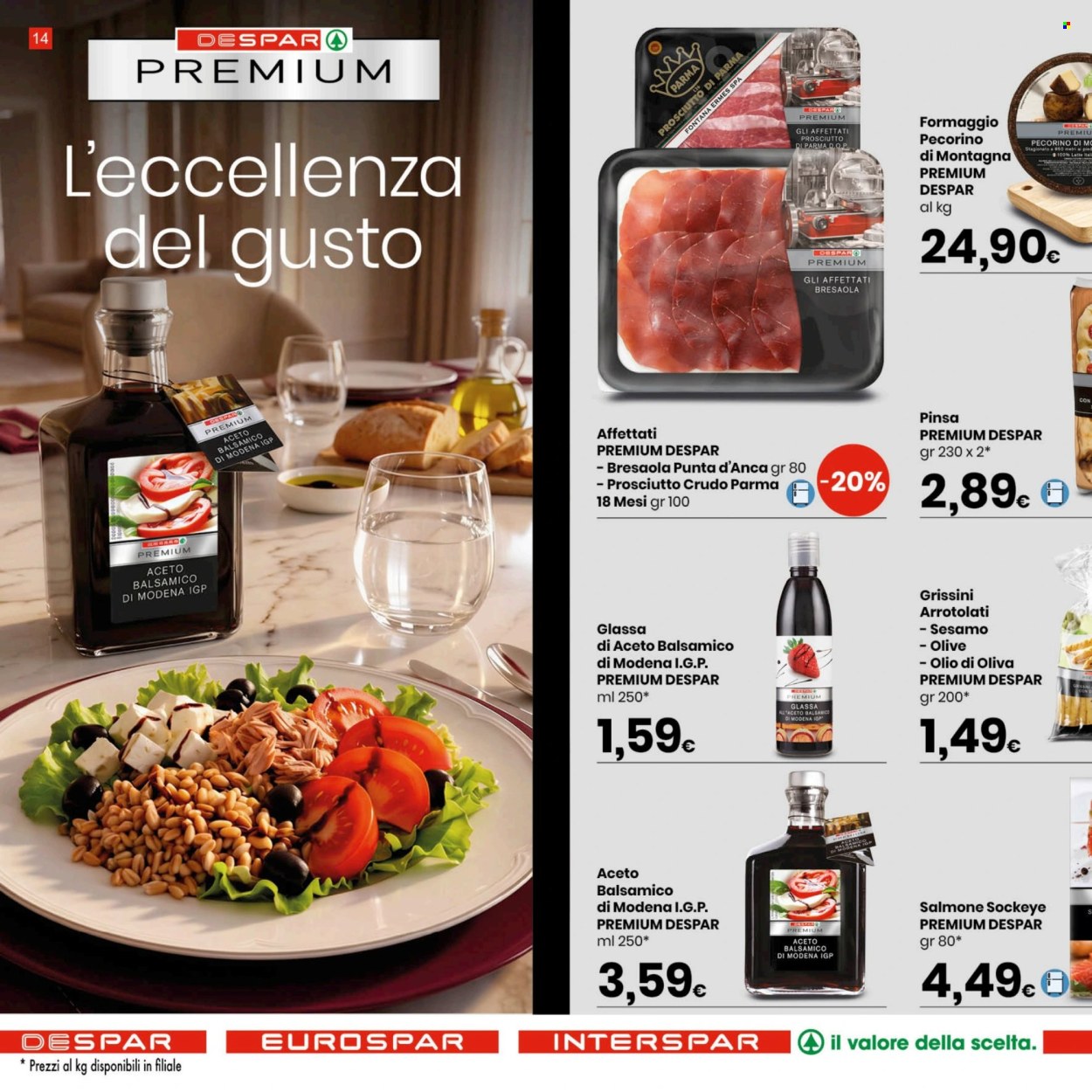 Volantino Eurospar - 27/8/2026 - 9/9/2026. Pagina 14