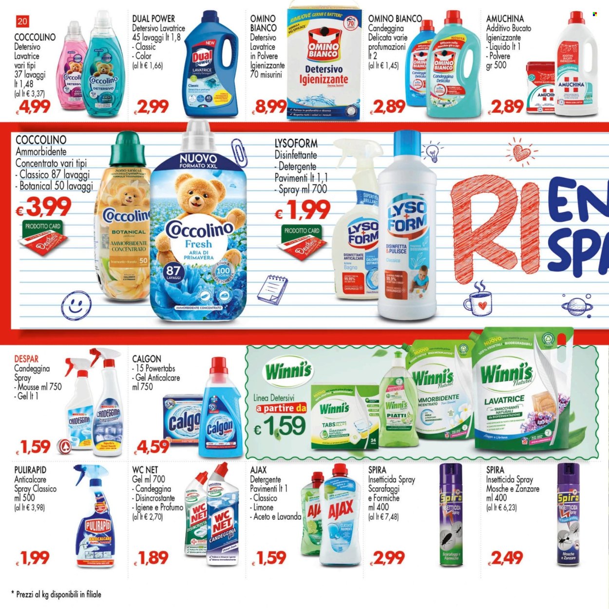 Volantino Eurospar - 27/8/2026 - 9/9/2026. Pagina 20