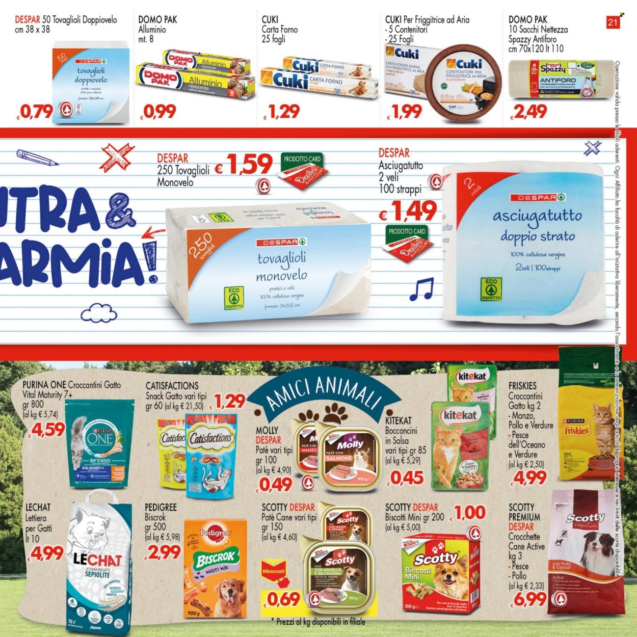 Volantino Eurospar - 27/8/2026 - 9/9/2026. Pagina 21