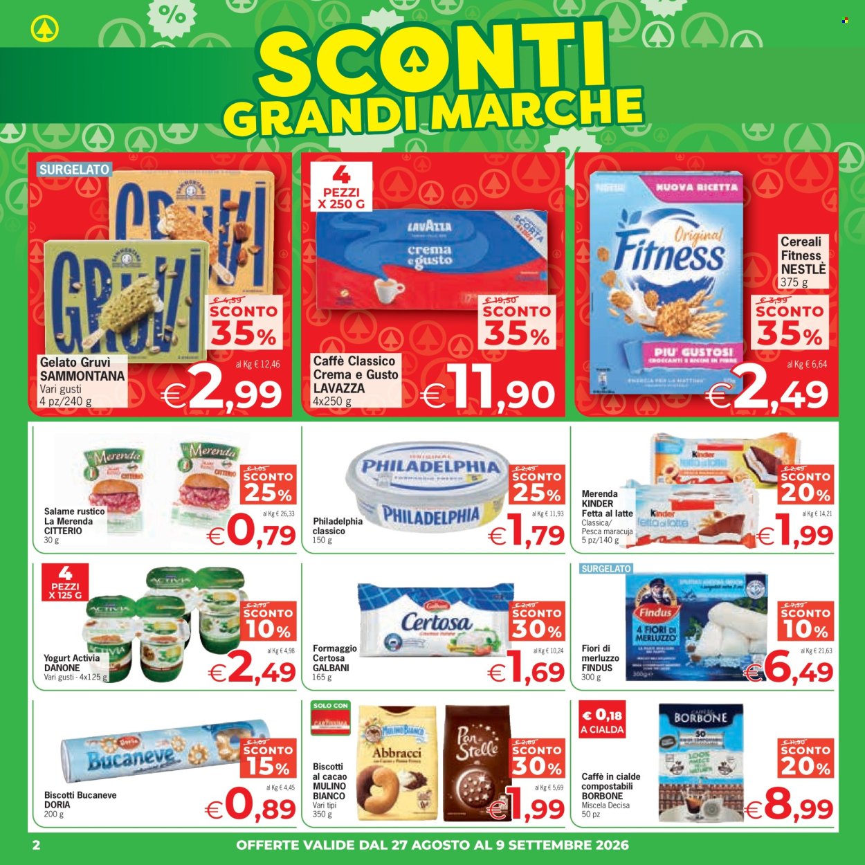 Leták Eurospar - 27.8.2026 - 9.9.2026. Strana 2