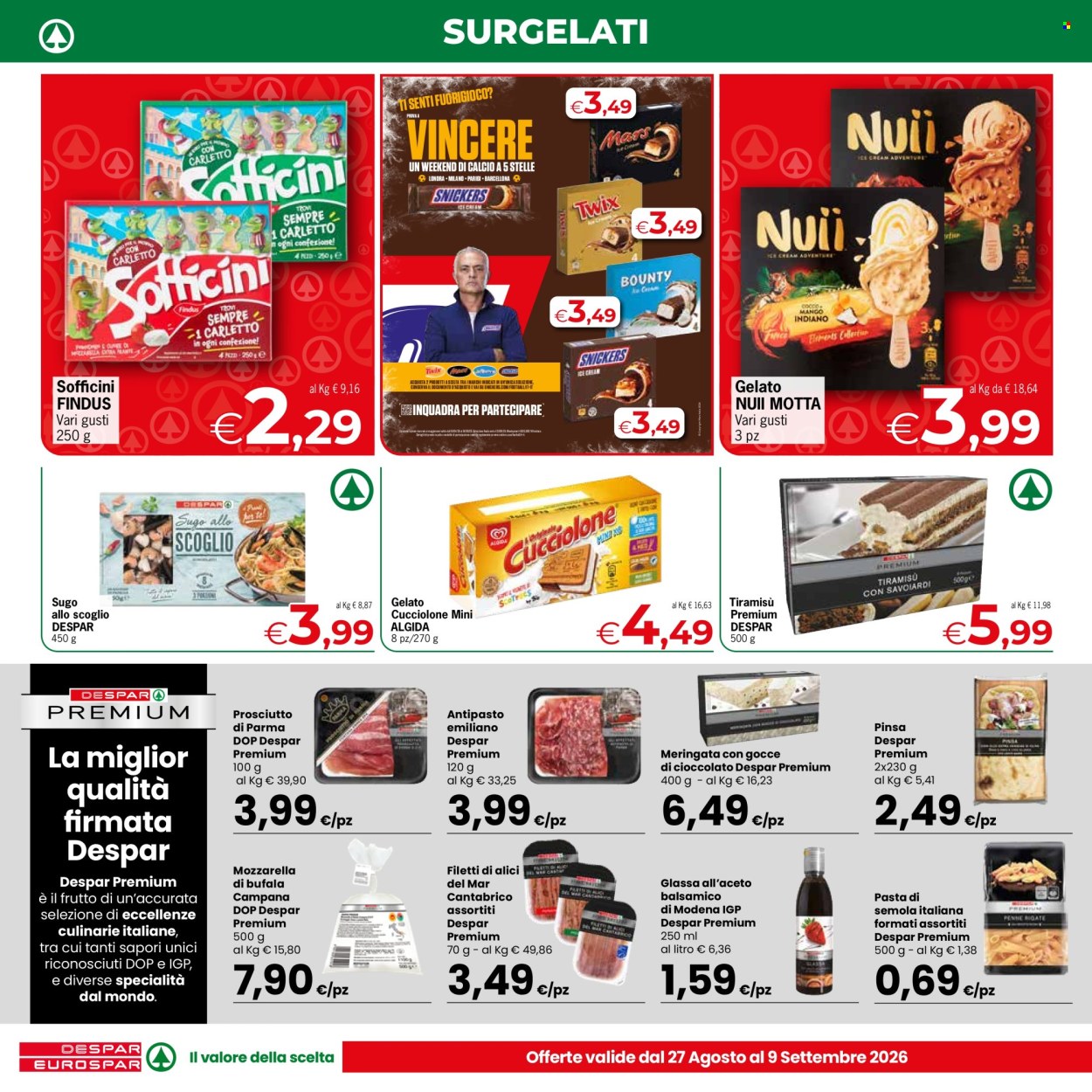 Volantino Eurospar - 27/8/2026 - 9/9/2026. Pagina 6