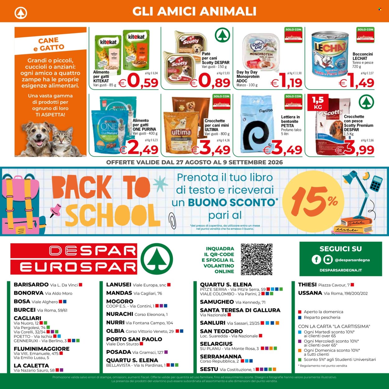 Volantino Eurospar - 27/8/2026 - 9/9/2026. Pagina 12